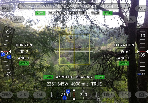 Theodolite sample 1